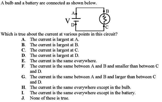 ECCE sample question